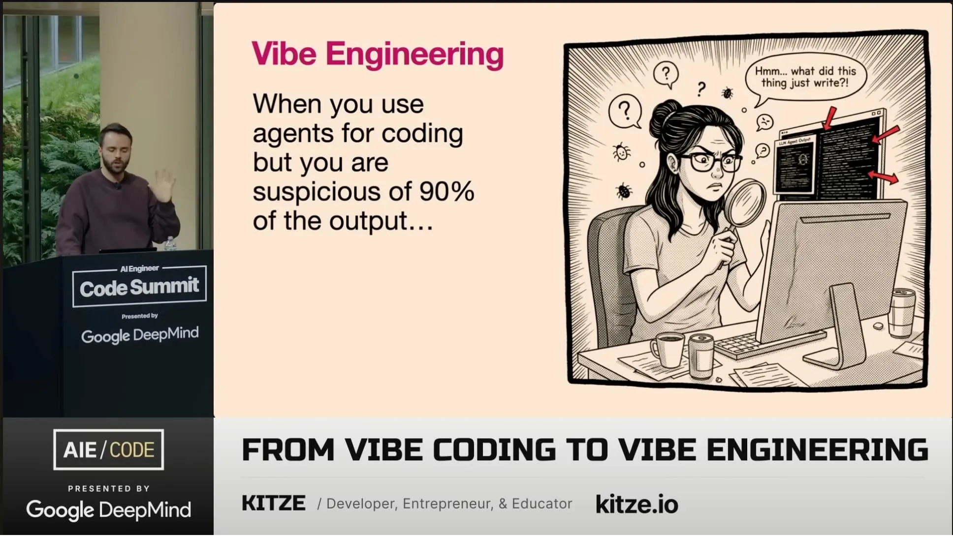 Picture of Vibe Engineering definition by the Kitze